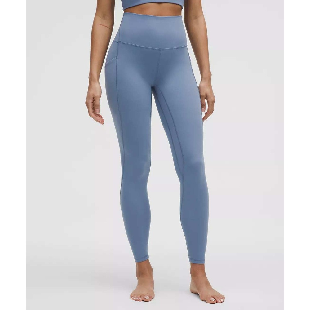 Lululemon Nulu Align Leggings Blue Women's Size 4